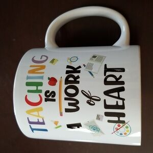 NWOT Teacher Mug 12 oz